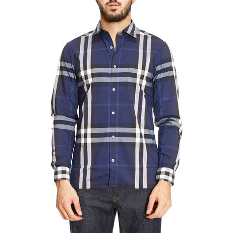 burberry 3/4 sleeve shirt|Burberry men's shirts outlet.